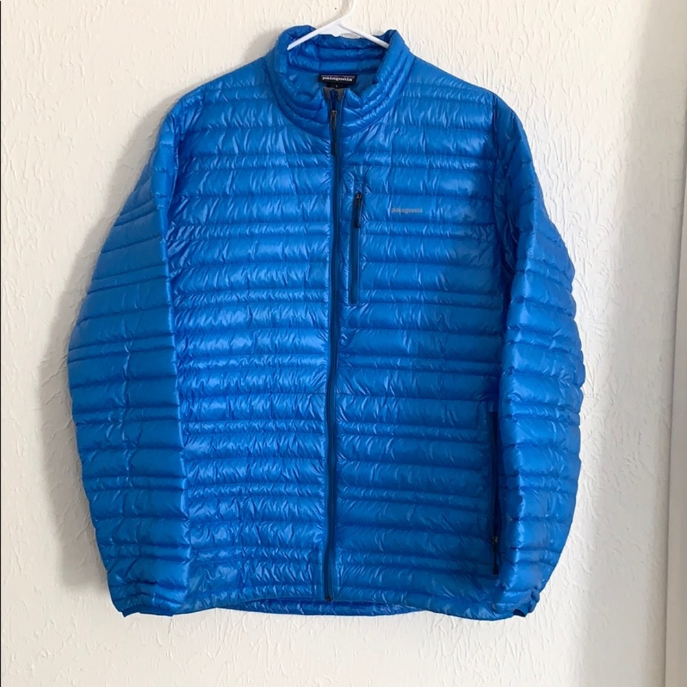 Patagonia Men's Ultralight Down Jacket Bright Blue